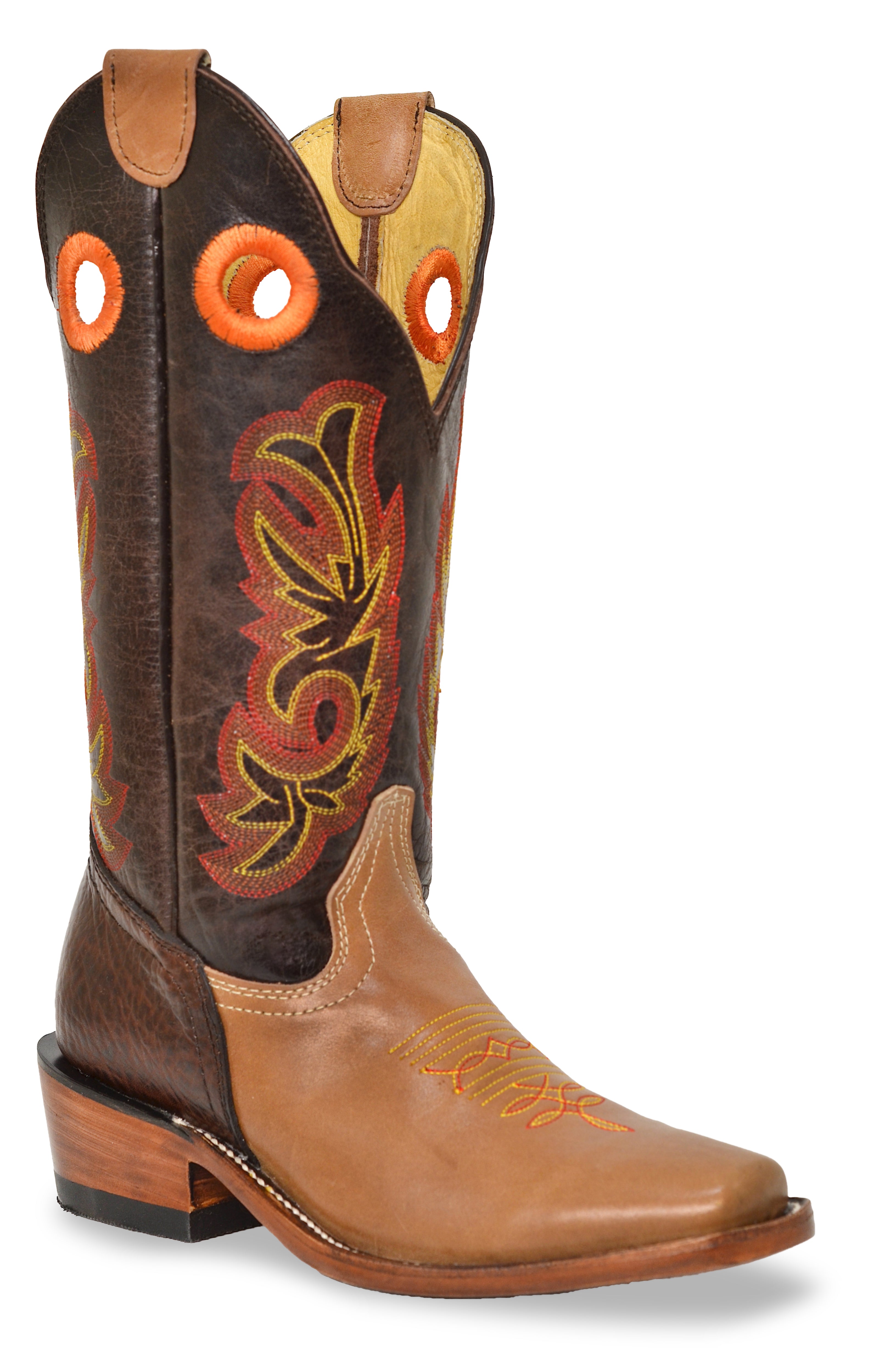 Rollda Toddler Girl Size 10 Cowgirl Boots Rollda Size Toddler Western Boots Youth Rough Stock Boots Brown – Rodeo Mart