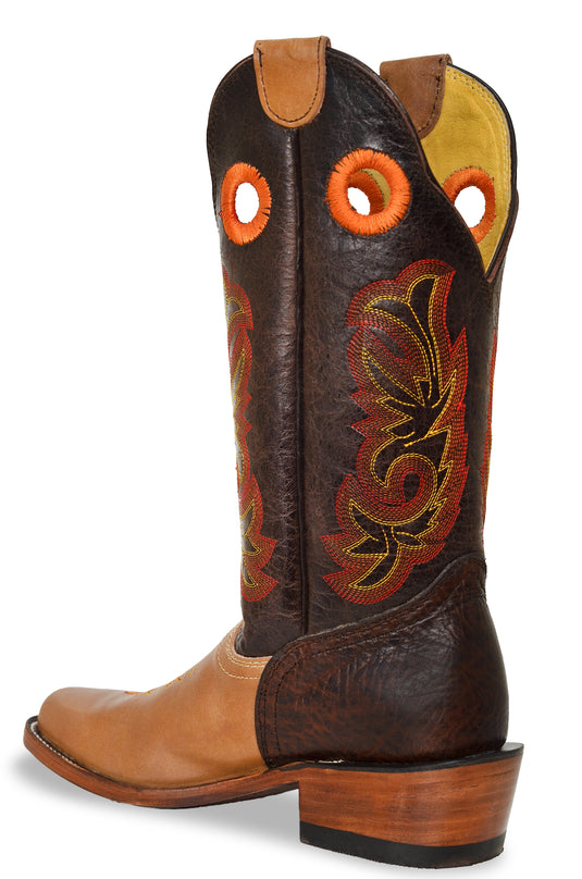 Youth Rough Stock Boots - Brown