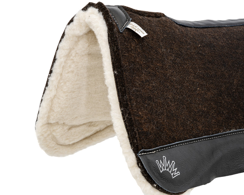 Load image into Gallery viewer, Rodeo Mart All Around Saddle Pad w/Fleece - 1&quot;
