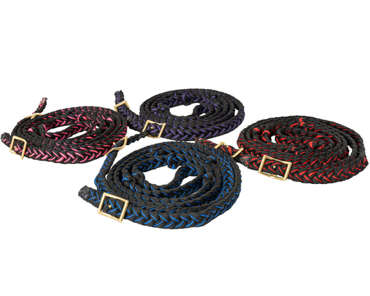 Martha Josey Braided Barrel Reins