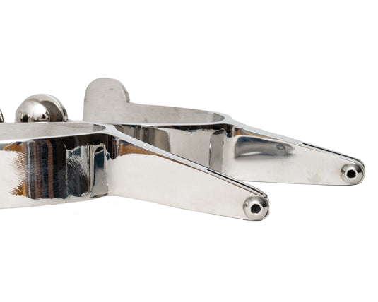 Beastmaster Stainless Bareback Spurs