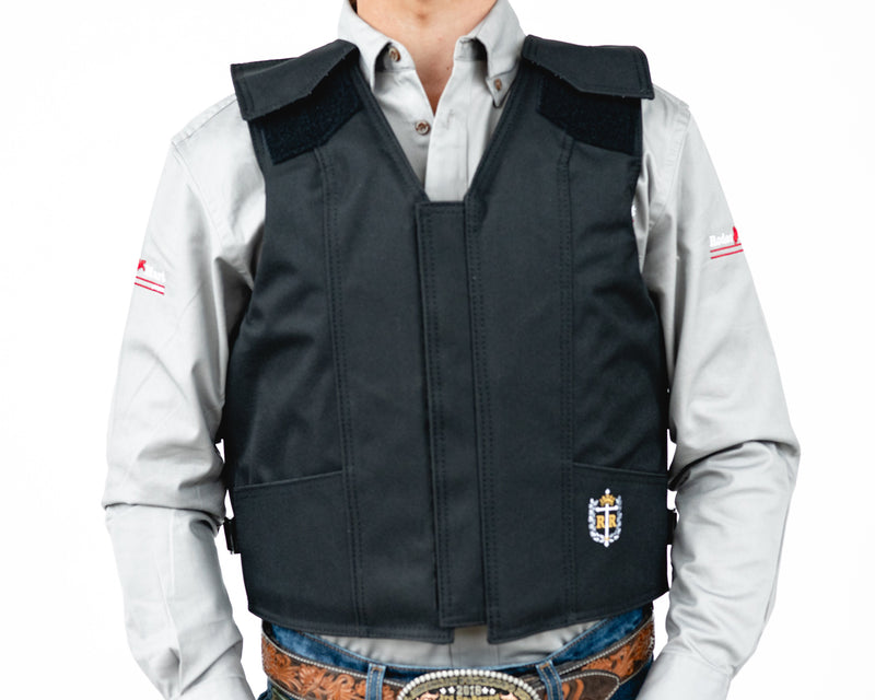 Load image into Gallery viewer, Right 1200 Series Adult Rodeo Vest - Polyduct Front
