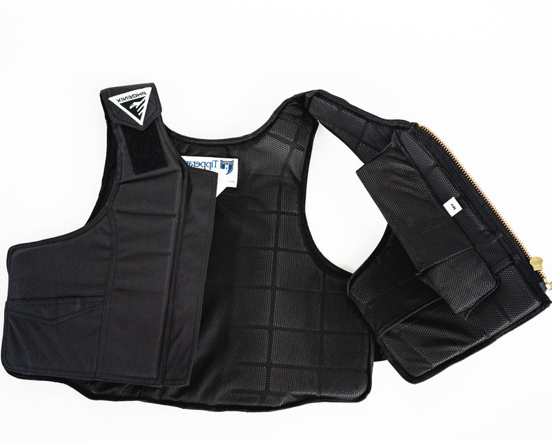 Load image into Gallery viewer, 2035 Phoenix Pro Max Youth Rodeo Vest in Nylon Open

