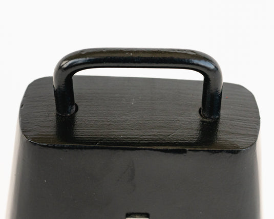 Black Bull Bell With Cross Large Handle