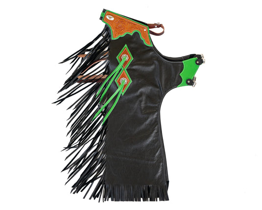 Beastmaster Junior Rodeo Chaps No Leg Design