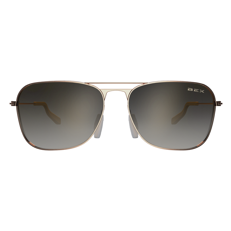 Load image into Gallery viewer, RANGER Rose Gold/Brown - Bex Sunglasses
