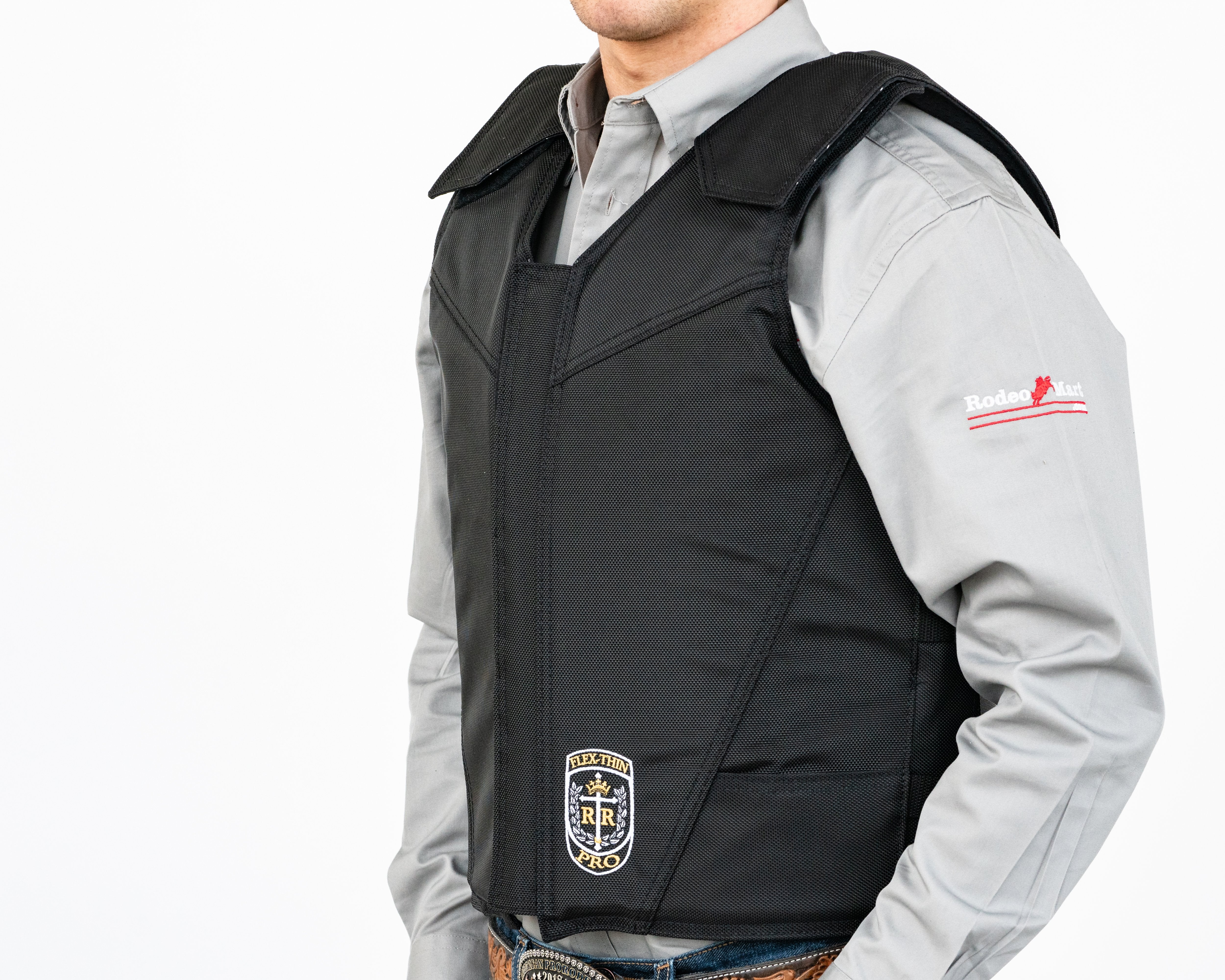 Ride Right Flex Thin Pro Hydrotuff Bull Riding Vest – Rodeo Mart