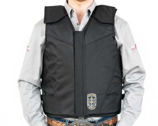 Ride Right Flex Thin Pro Adult Rodeo Vest - Hydrotuff Front