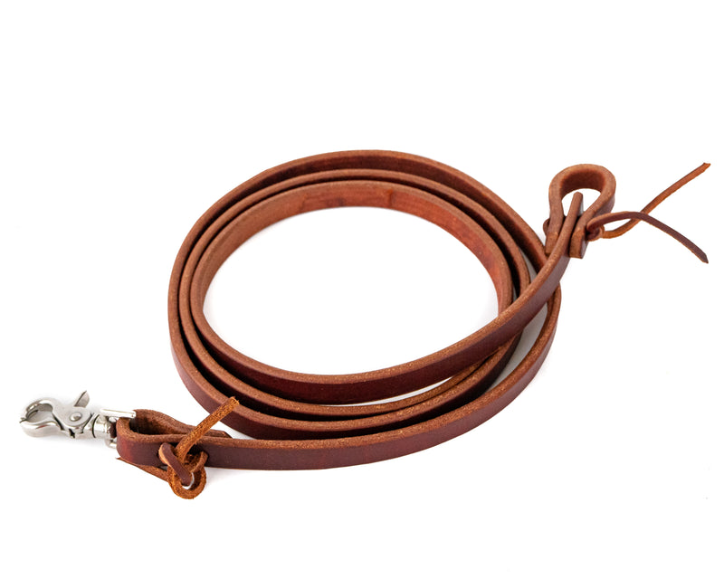 Load image into Gallery viewer, Leather Roping Rein - 5/8&quot;
