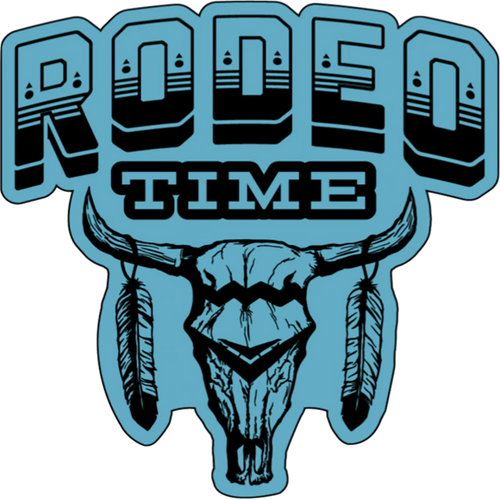 Rodeo Time Decal