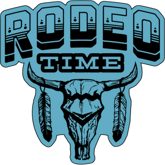 Rodeo Time Decal