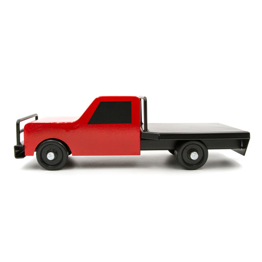 Flatbed Farm Truck Red