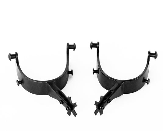 Bull Riding Spurs 30 Degree Offset