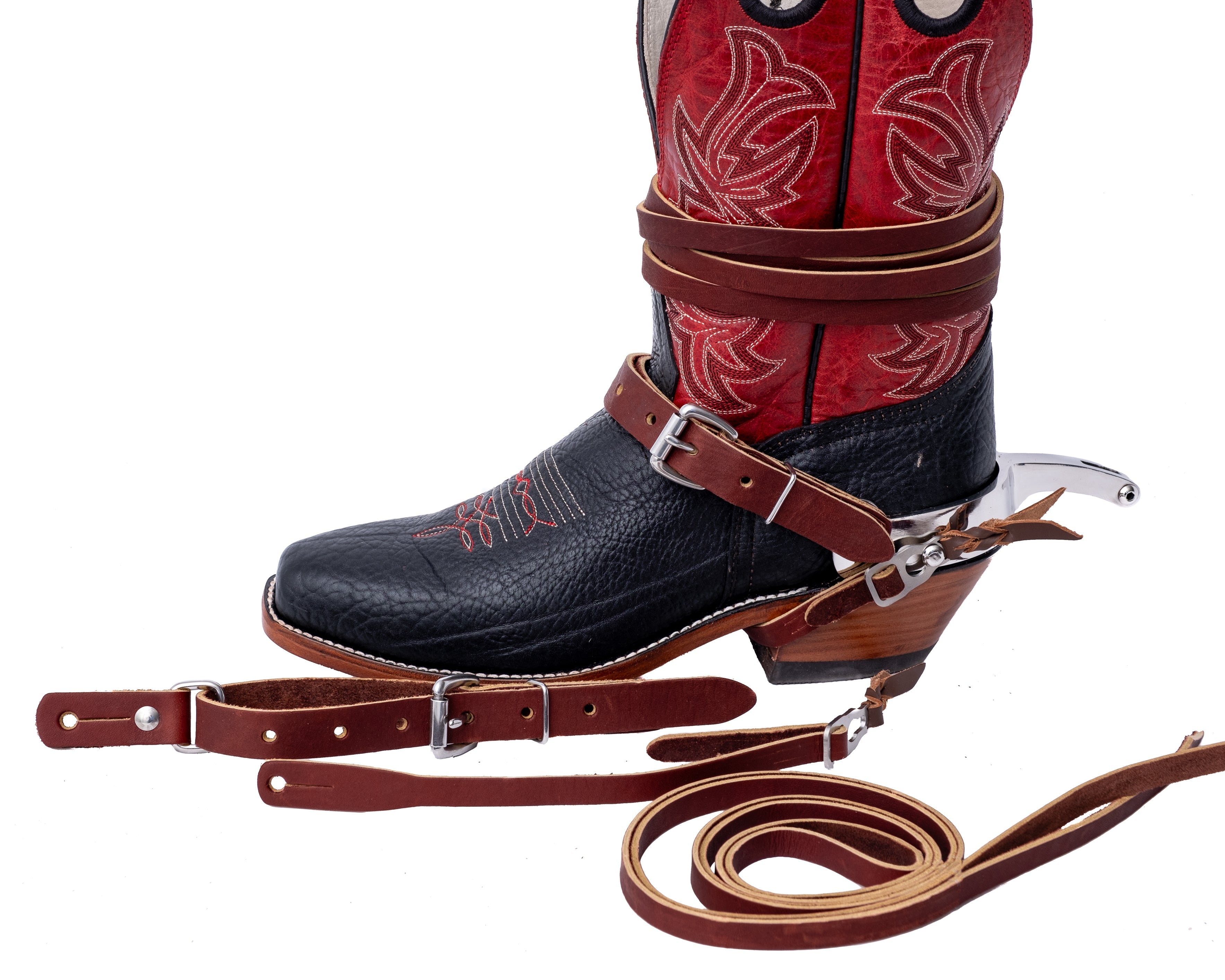 Bull Riding Boot Straps Spur Straps | Bull Riding & Bareback Spur Straps | Rodeo Mart
