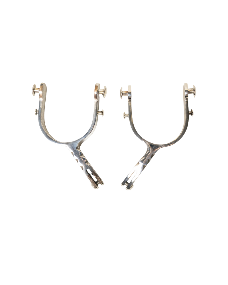 Load image into Gallery viewer, Beastmaster Stainless Steel Bull Riding Spurs

