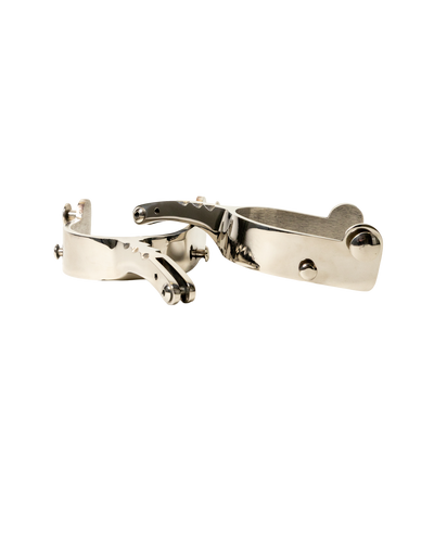 Beastmaster Stainless Steel Bull Riding Spurs