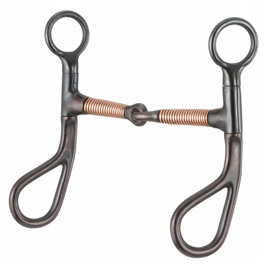 Tough1® Teardrop Copper Wrapped Snaffle
