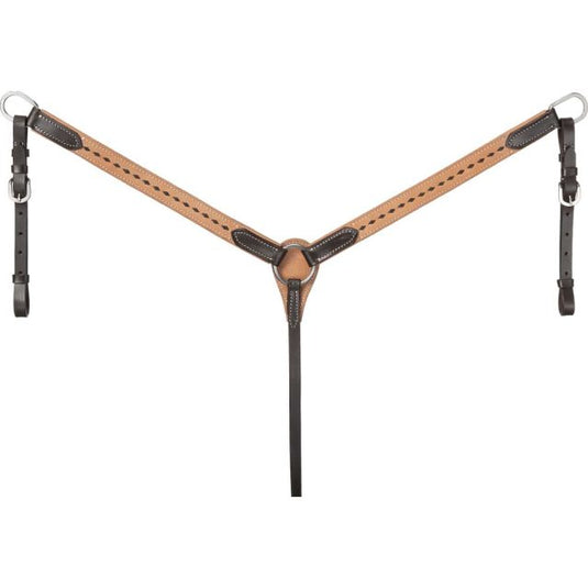 King Series Suede Buckstitch Breastcollar