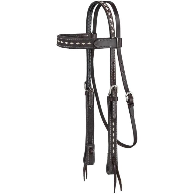 Load image into Gallery viewer, King Series Stratford Browband Headstall
