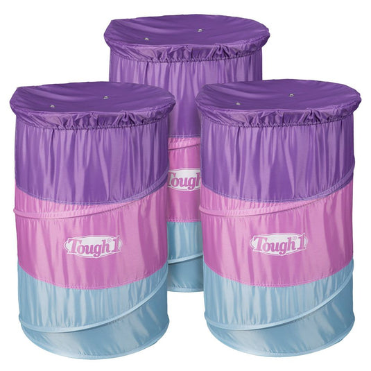 Tough1® Perfect Turn Collapsible Barrel - Set of 3