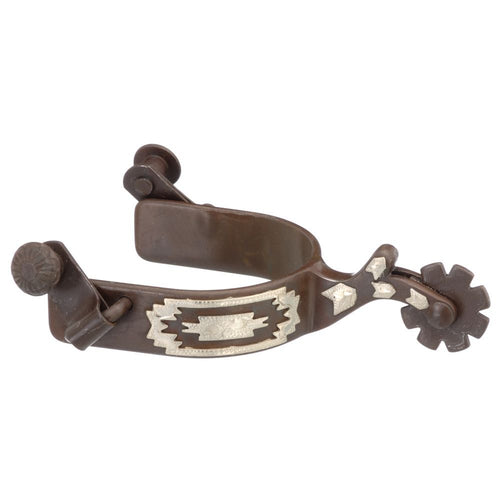 Tough1®  Youth Southwest Antique Brown Spurs