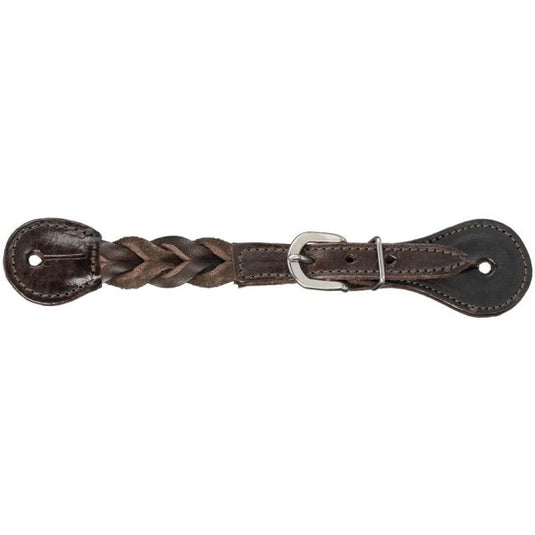 Royal King® Braided Leather Spur Straps