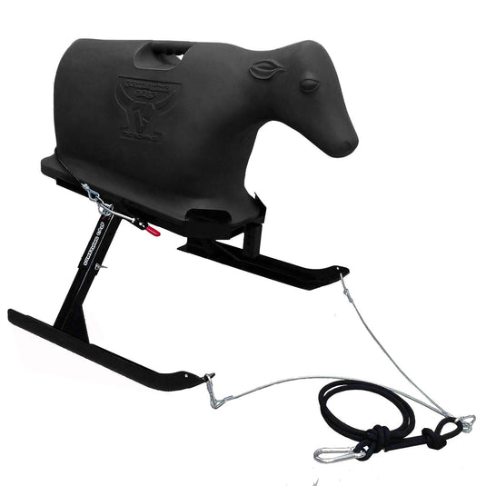 7KRopingSomethingCalfSledBlack with Dummy