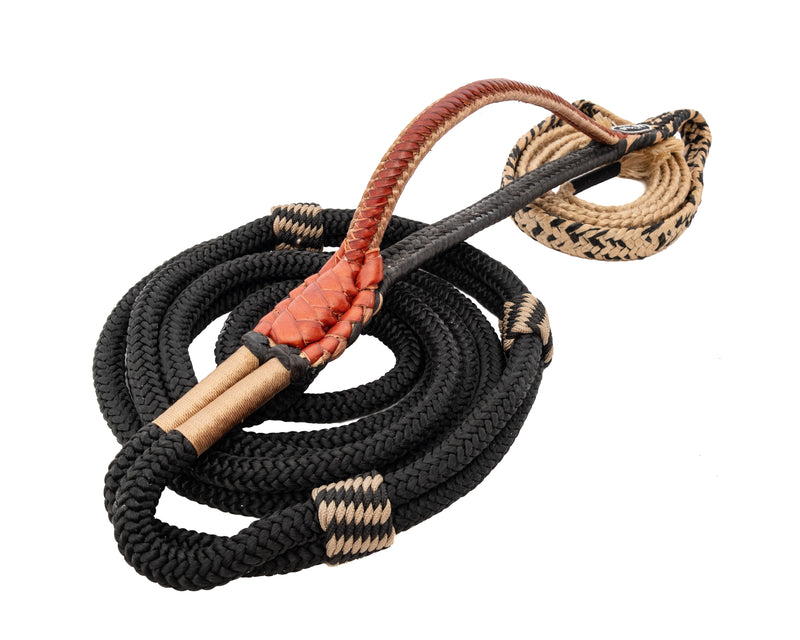 Load image into Gallery viewer, Beastmaster American Bull Rope - 7/8&quot; Full Laced Handle
