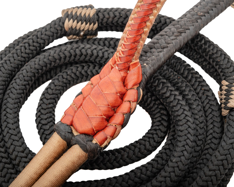 Load image into Gallery viewer, Beastmaster American Bull Rope - 3/4&quot; Full Laced Handle
