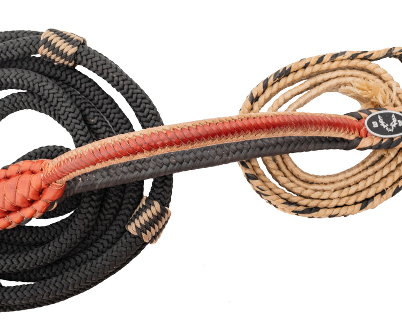 Load image into Gallery viewer, Beastmaster American Bull Rope - 7/8&quot; Full Laced Handle
