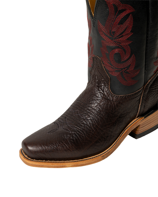 Beastmaster Bronc Riding Boot - Chocolate