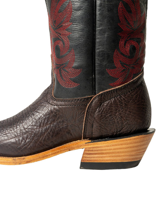 Beastmaster Bronc Riding Boot - Chocolate