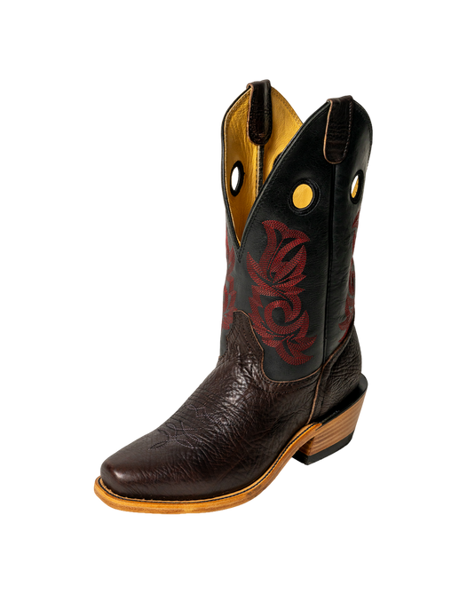 Beastmaster Bronc Riding Boot - Chocolate
