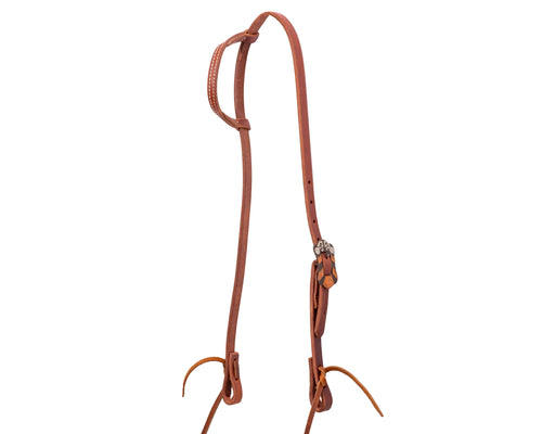 Cowperson Tack Headstall w/Fancy Square Buckle