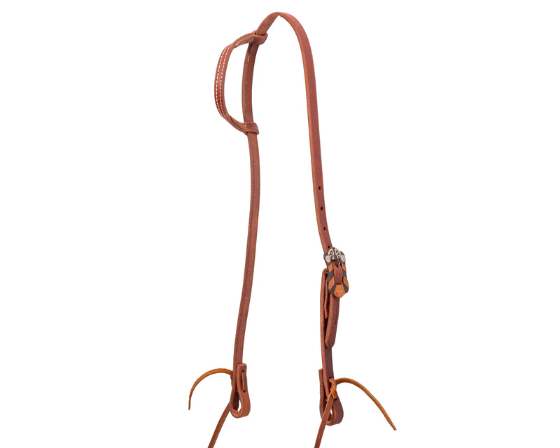 Load image into Gallery viewer, Cowperson Tack Headstall w/Fancy Square Buckle

