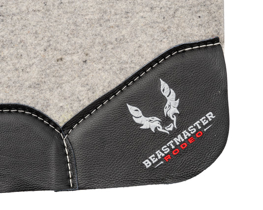 Beastmaster Barrel Racer Saddle Pad - 3/4"