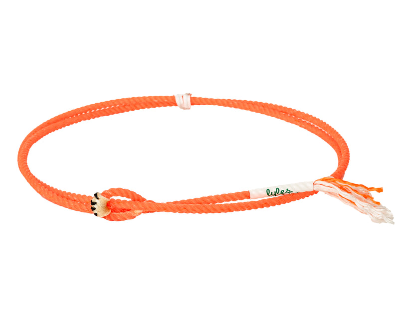 Load image into Gallery viewer, Lyles Boy's Goat Tying String Orange
