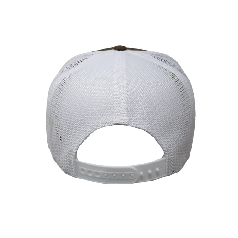 Load image into Gallery viewer, JB/DB Brown &amp; White Mesh Flatbill
