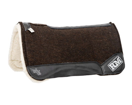 Rodeo Mart All Around Saddle Pad w/Fleece - 1"