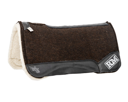 Best Ever/Rodeo Mart All Around Saddle Pad w/Fleece - 1"
