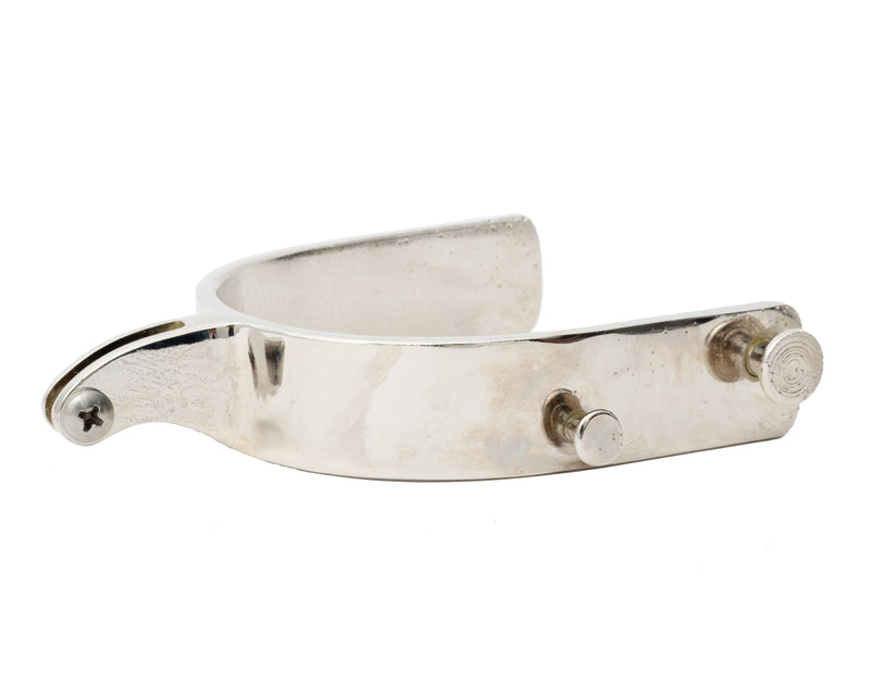 Bronc Riding Spurs 1 In Saddle Bronc Spurs w/Rein Bar – Rodeo Mart