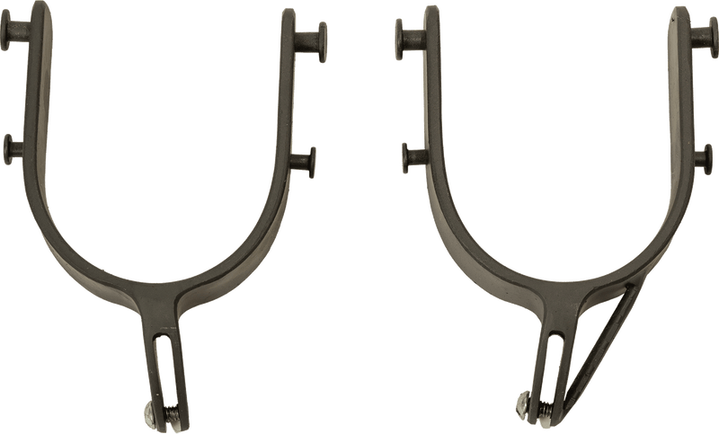 Load image into Gallery viewer, Saddle Bronc Spurs w/Rein Bar
