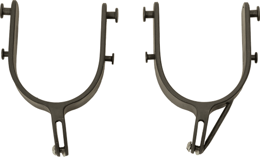 Saddle Bronc Spurs w/Rein Bar