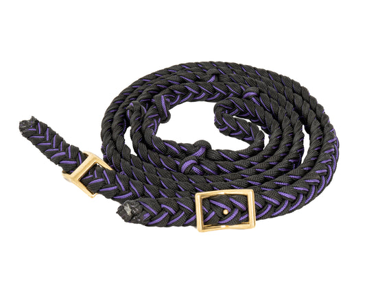 Martha Josey Braided Barrel Reins