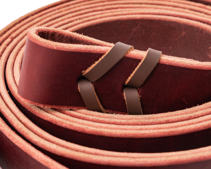 Rênes Western Challenger En Cuir Latigo Tressé - Longueur 8 Rênes Western Challenger En Cuir Latigo Tressé - Longueur 8