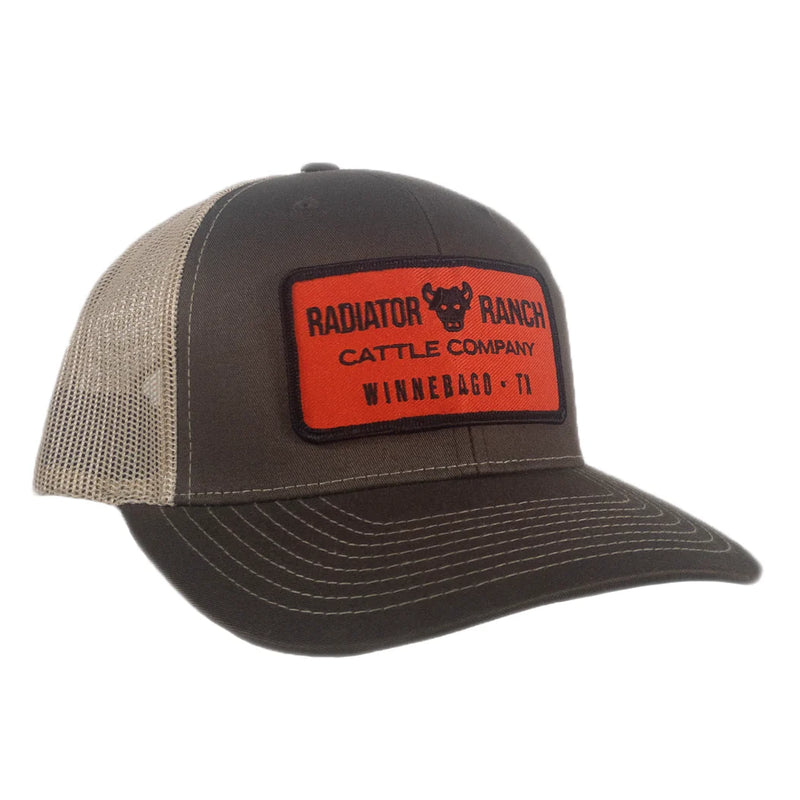 Load image into Gallery viewer, Cattle Company Cap Brown &amp; Tan Precurved
