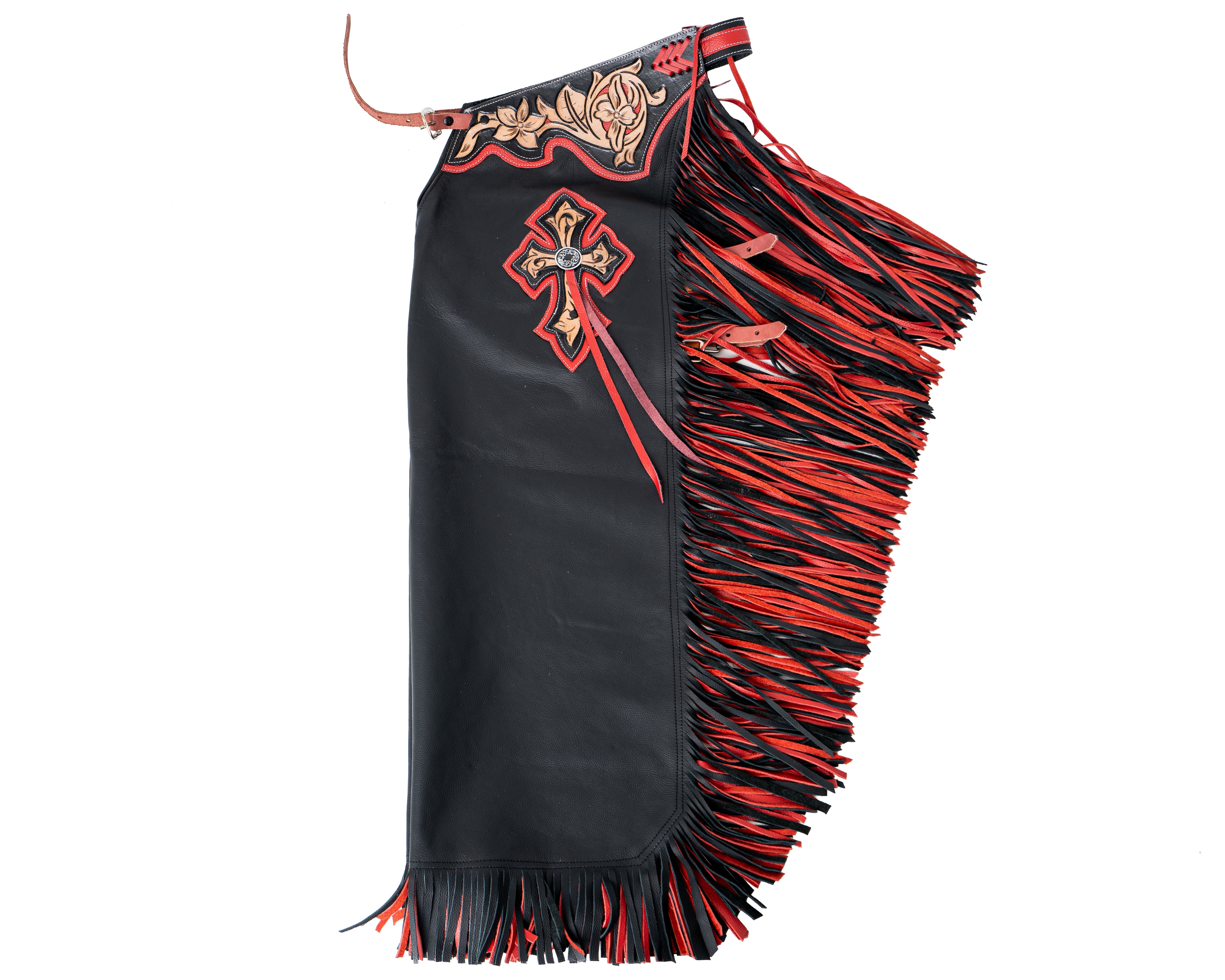 Junior Stock Chaps - Red – Rodeo Mart