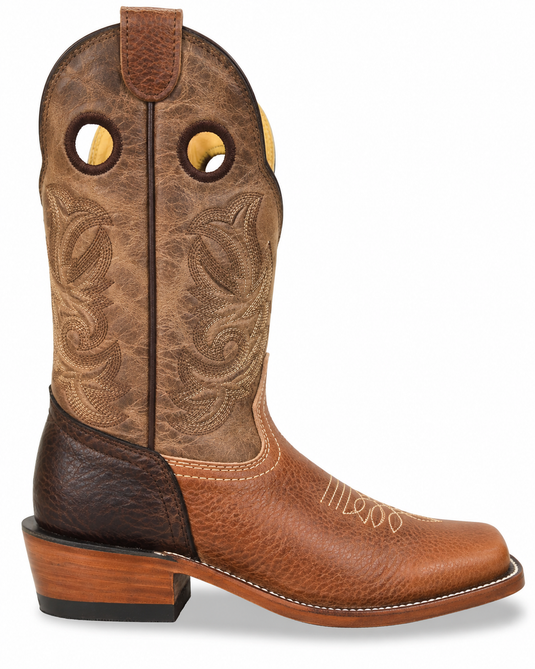 Youth Rough Stock Boots - New Brown
