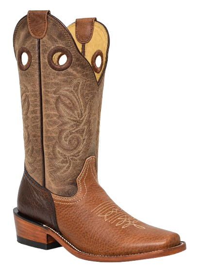 Youth Rough Stock Boots - New Brown