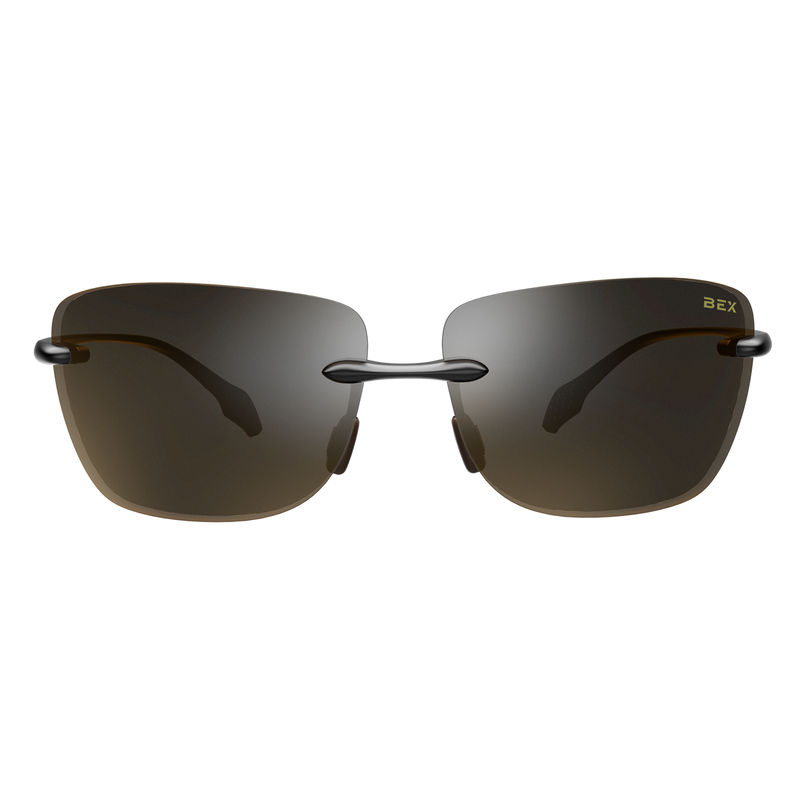 Load image into Gallery viewer, JAXYN XL Black/Brown - Bex Sunglasses
